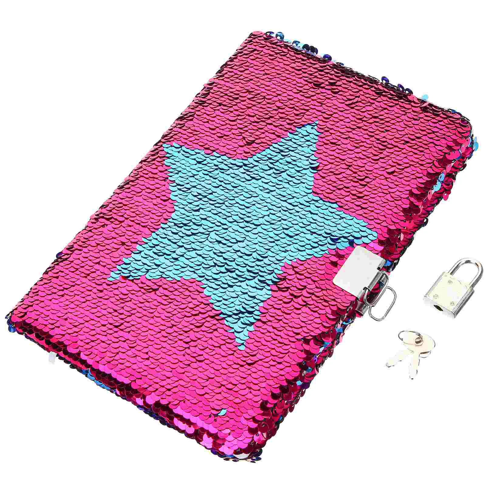 

Magazine Notebook Girl Notebooks Kids Writing Journal Sequins Journals Teen Girls