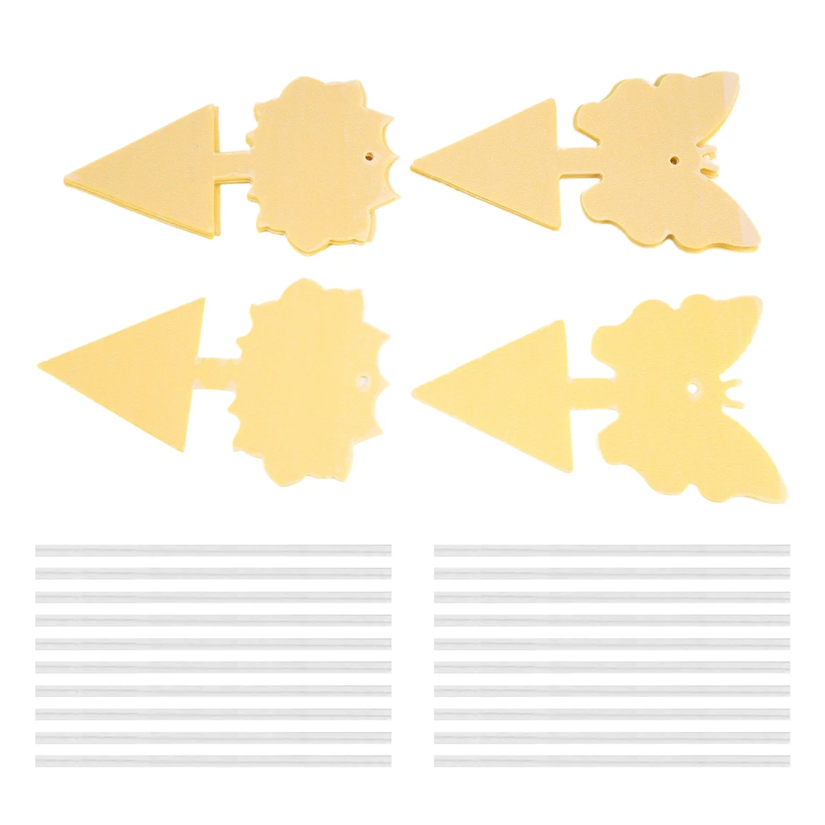 Ловушка для насекомых белых мух липкая желтая ловушка использования внутри и вне