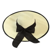 maxsiti u summer straw hats wide brim bowknot steamer breathable sun hat women holiday beach hat sun protection cap visor hat