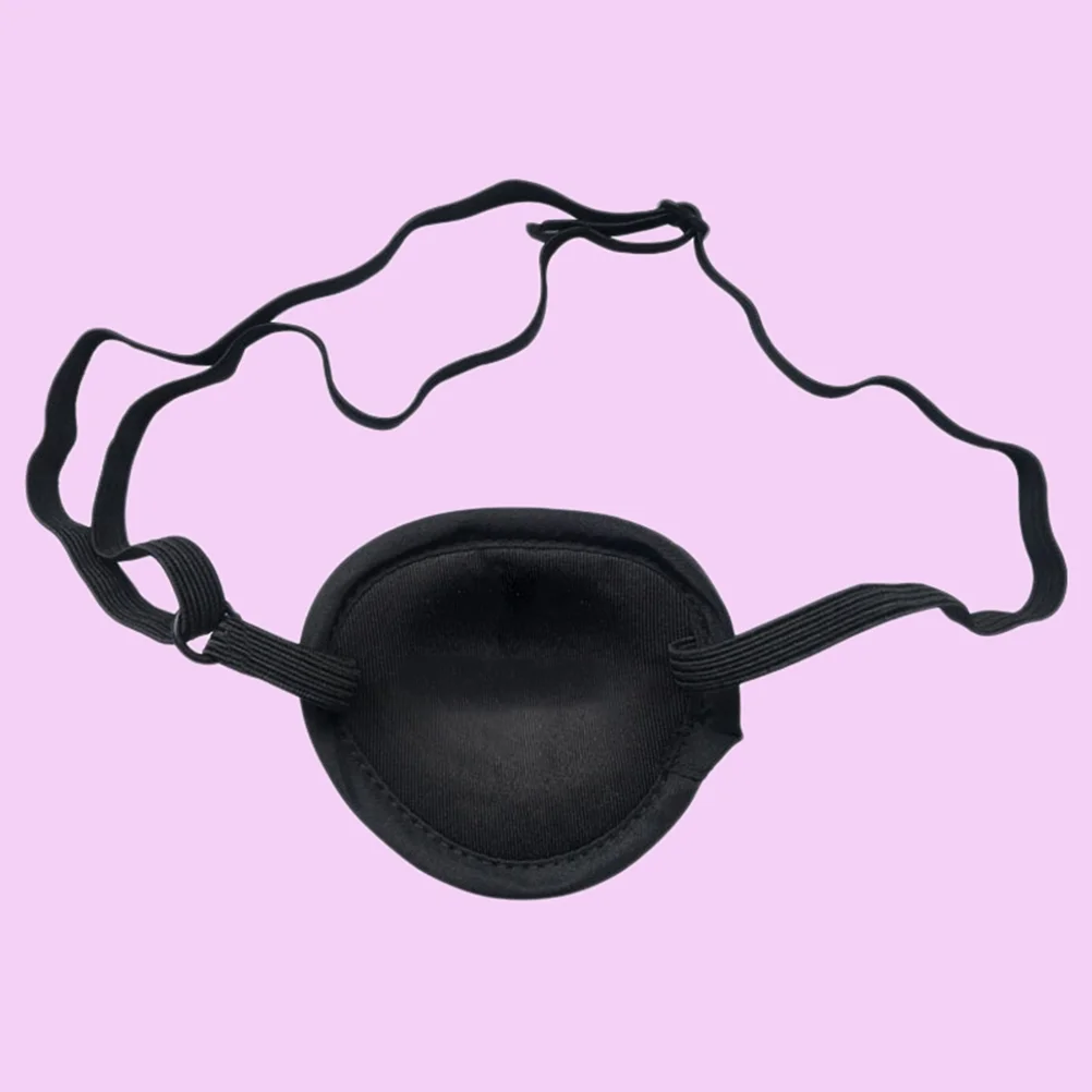 

Eye Single Patch Blackeyepatch Forlazy Adults Stretchy Effective Pirate Adult Dog Relief Elastic Shape Concave Soft Comfortable