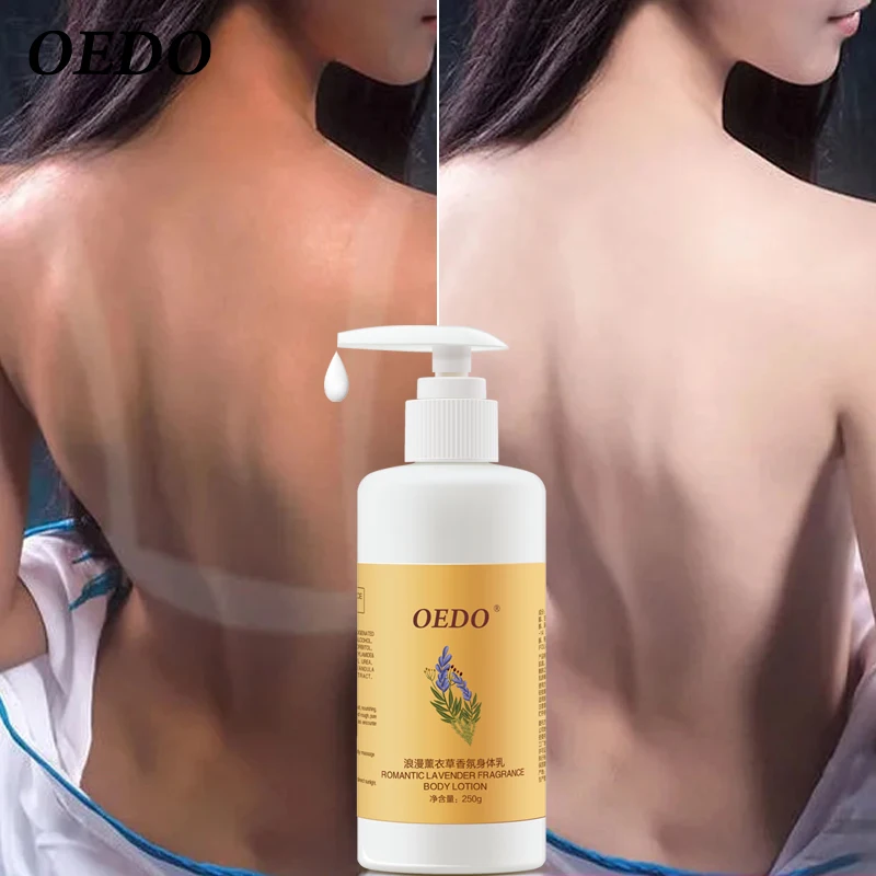 

OEDO 250G Lavender Body Lotion Moisturizing Improving Dryness Roughness Brightening Whitening Skin Care Anti-Wrinkle Sexy Bikini