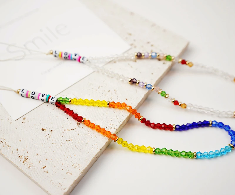 Очаровательные красочные полимерные Разноцветные Хрустальные жемчужные бусины