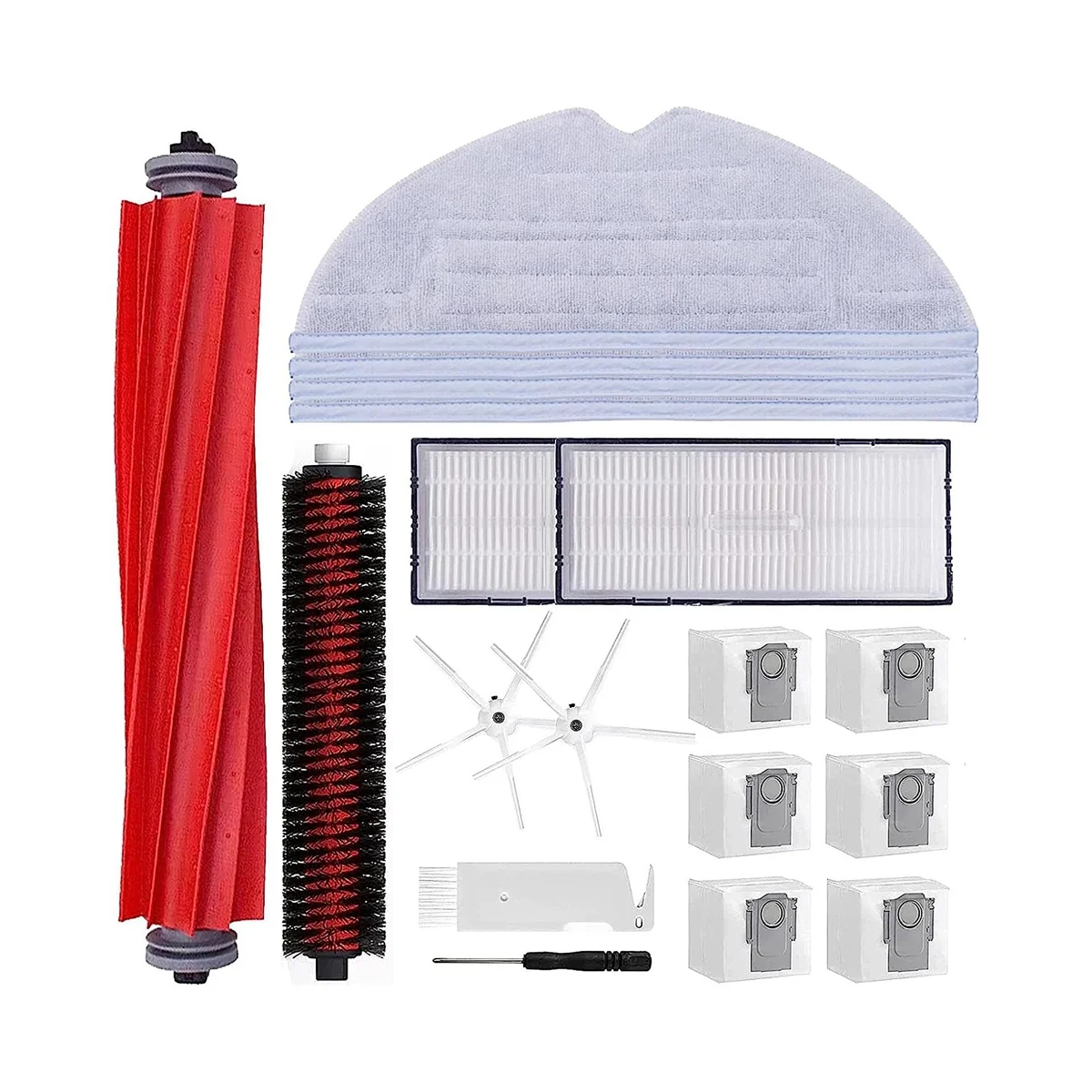 

Аксессуары для S7 MaxV Ultra / S7 Pro Ultra, основная роликовая щетка, чистящая щетка, пылесборники, фильтр