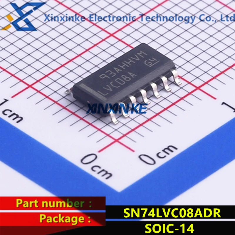 

SN74LVC08ADR SOIC-14 Mark: LVC08A Logic Gates Quad 2-Input Single-Function Gate Logic ICs Brand New Original