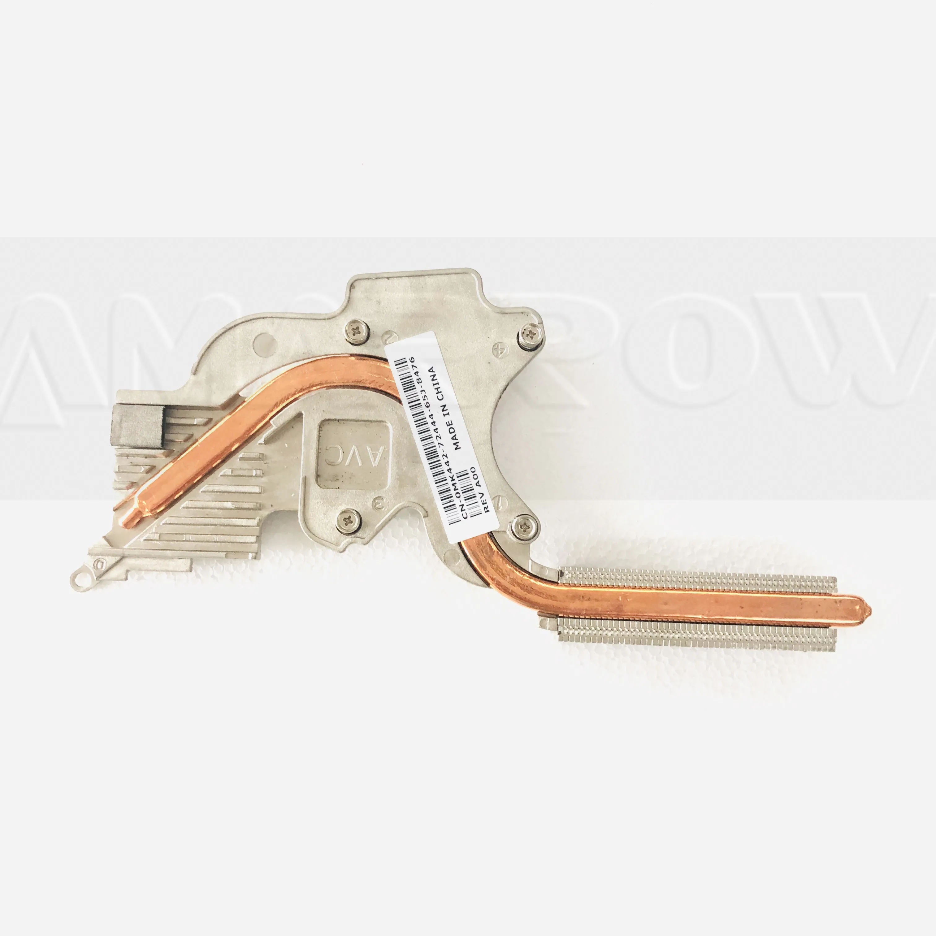 Оригинальный кулер для охлаждения ноутбука, кулер для процессора DELL 1501 V1000 6400 E1505, радиатор для процессора 0MK442