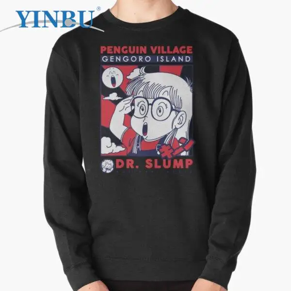

Arale Dr.Slump черный пуловер, новинка, толстовки, модная одежда для мужчин, уличная одежда