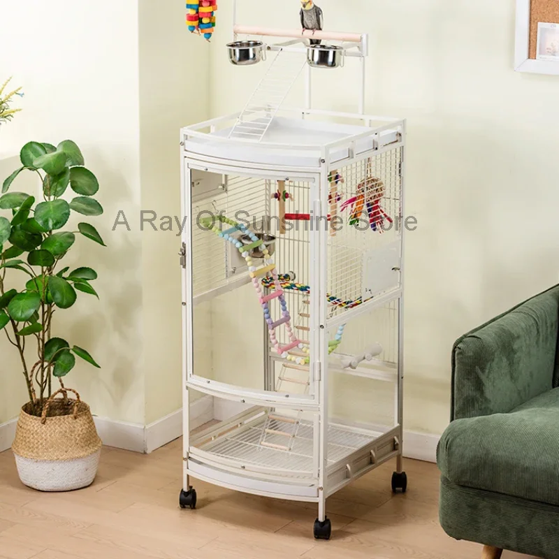 Домик-кормушка CY50BC для попугаев аксессуары кормушек кроликов паламаров птиц