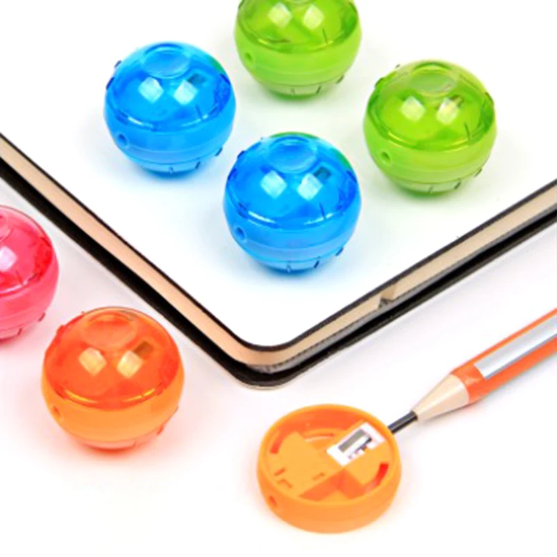 

2pcs Cute Mini 2.0mm Pencil Lead Sharpener Double Hole School Office Supply Stationery Kids Gift