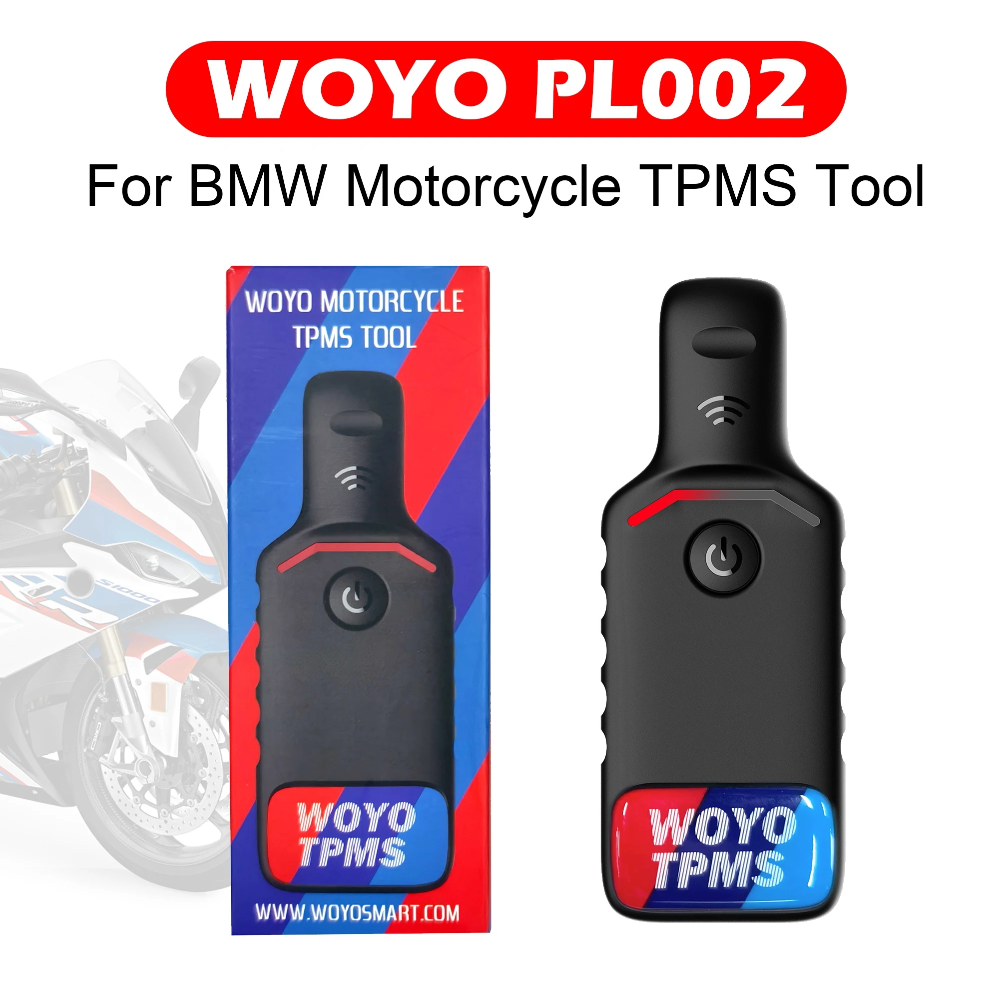 WOYO PL002 Инструмент для активации TPMS BMW датчик давления в шинах мотоцикла