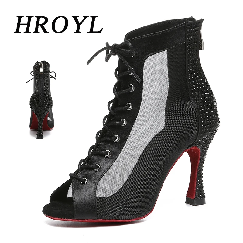 

Women Shoes For Dancing Latin Dance Shoes Girls Ballroom Shoes Modern Tango Dancing Shoes Practice Performance Salsa Dance Boots