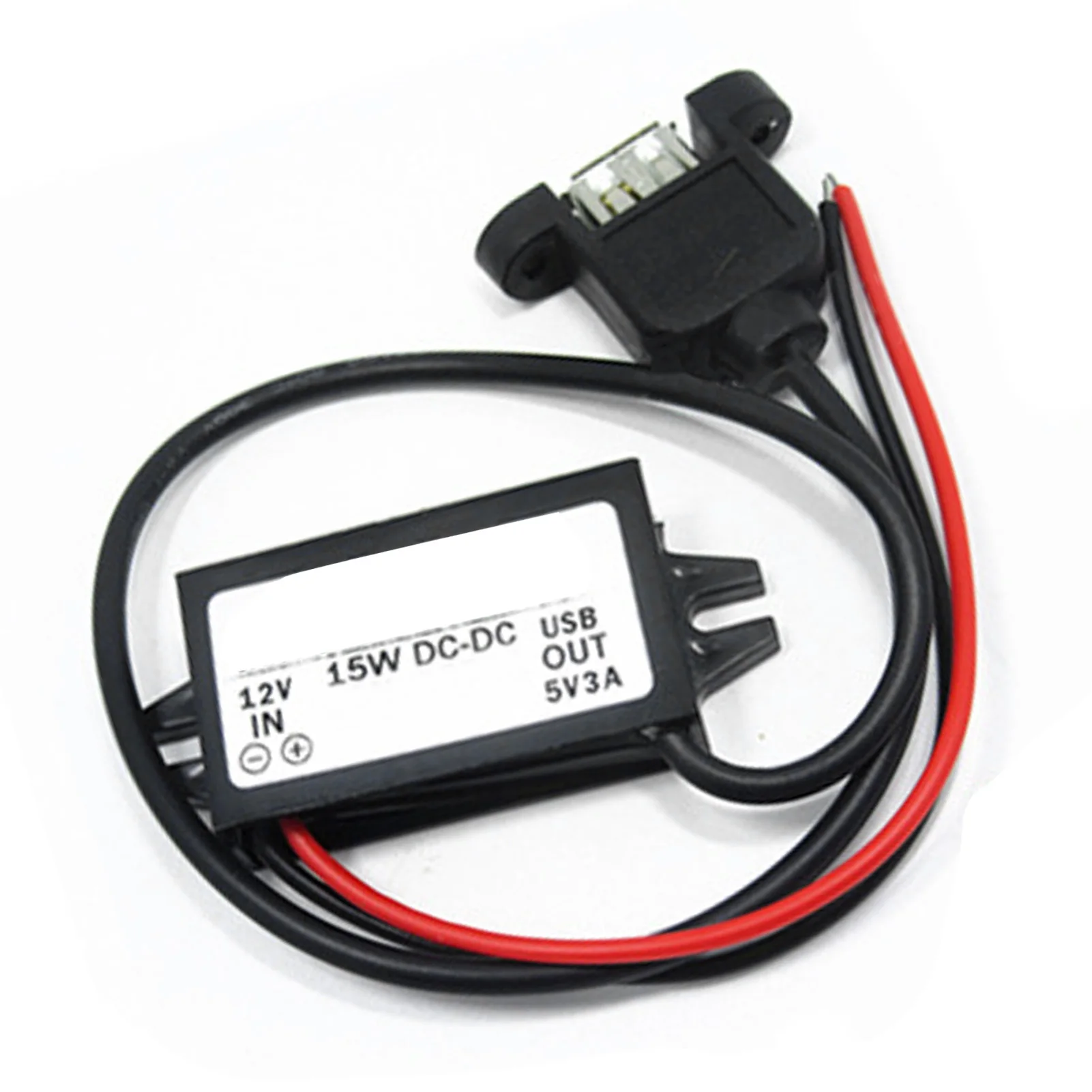 Преобразователь 12 В в 5 USB-выход Понижающий Модуль Адаптер питания