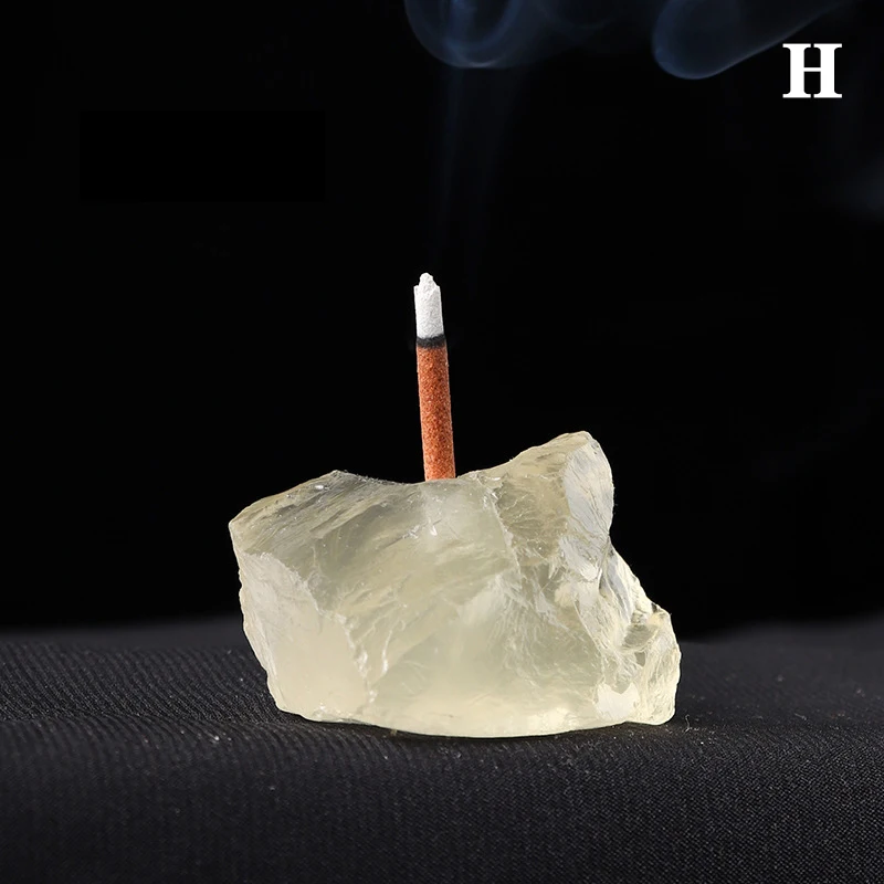 

Держатель для благовоний из аметиста и розового кварца