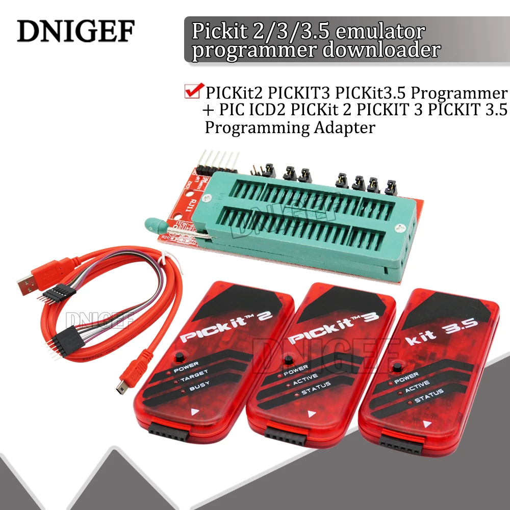Программатор напряжения FDKJGECF PICKit2 PICKIT3.5
