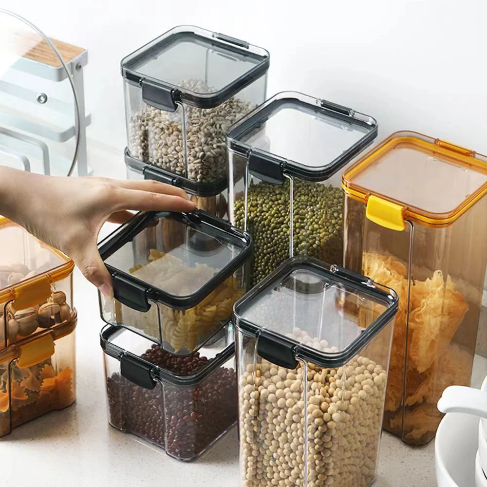 Горячая Распродажа пластиковый воздухонепроницаемый контейнер кухонные