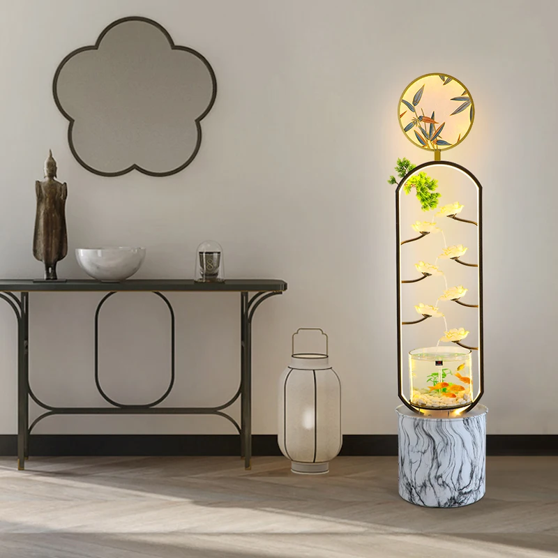 Большая емкость для рыб XK с циркулирующей водой роскошный современный напольный