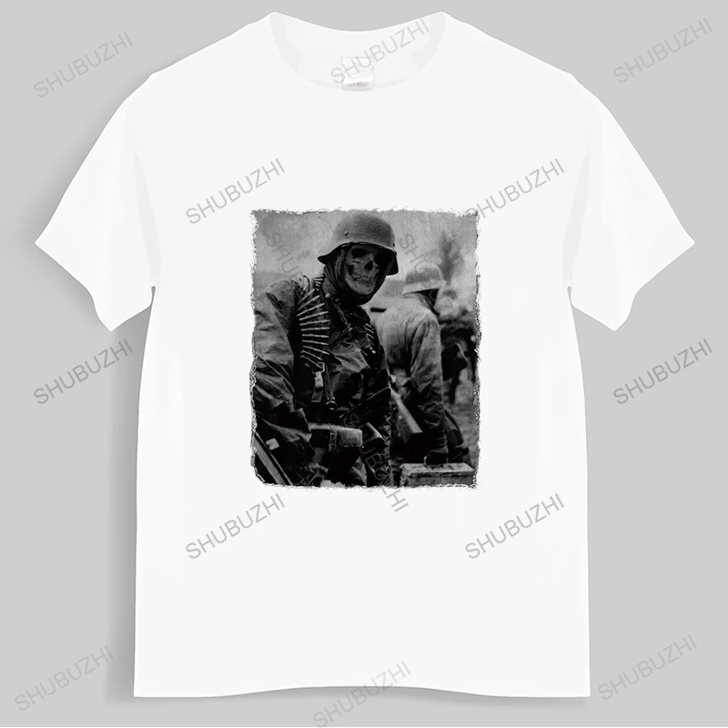 

Немецкая футболка арванских немецких солдат вермахта 1944. Летняя Хлопковая мужская футболка с коротким рукавом и круглым вырезом, Новинка