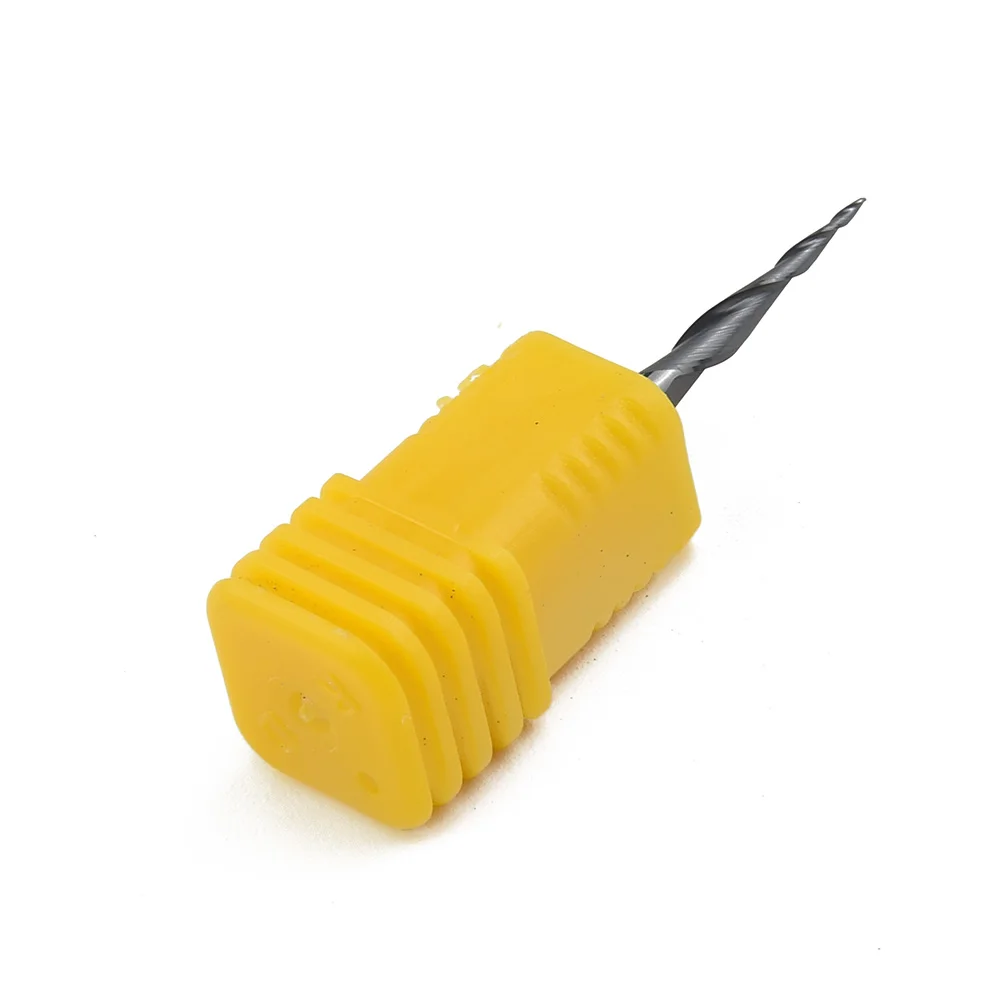 1/8 хвостовик с ЧПУ карбид шариковый нос коническая концевая фреза из сплава по
