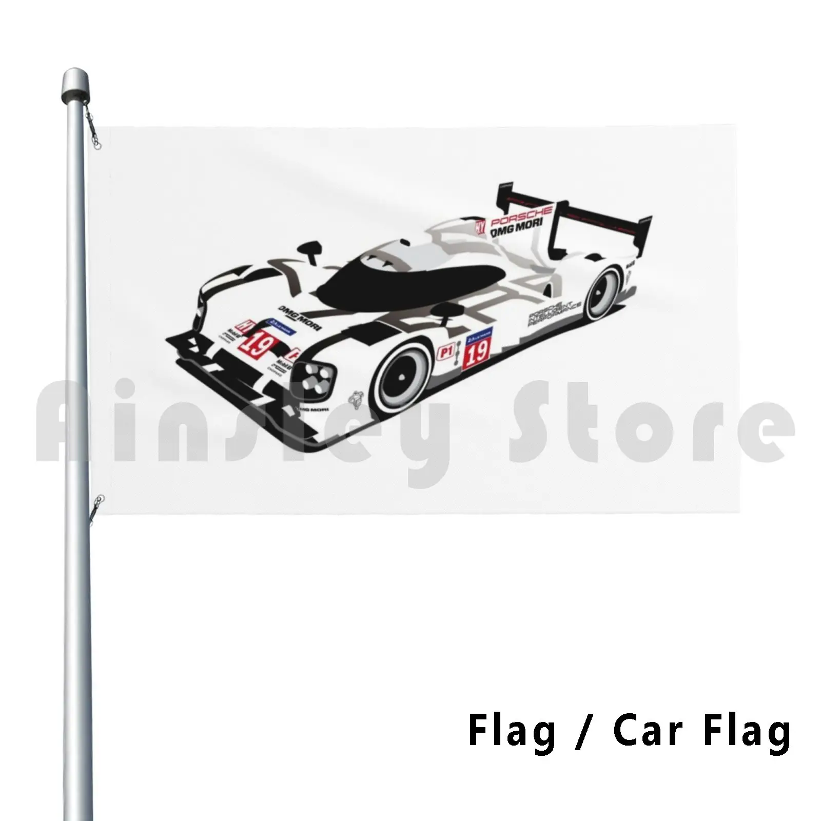 919 Le Mans 2015 Открытый Декор флаг автомобиль Танди Ник Lmp1 победитель |