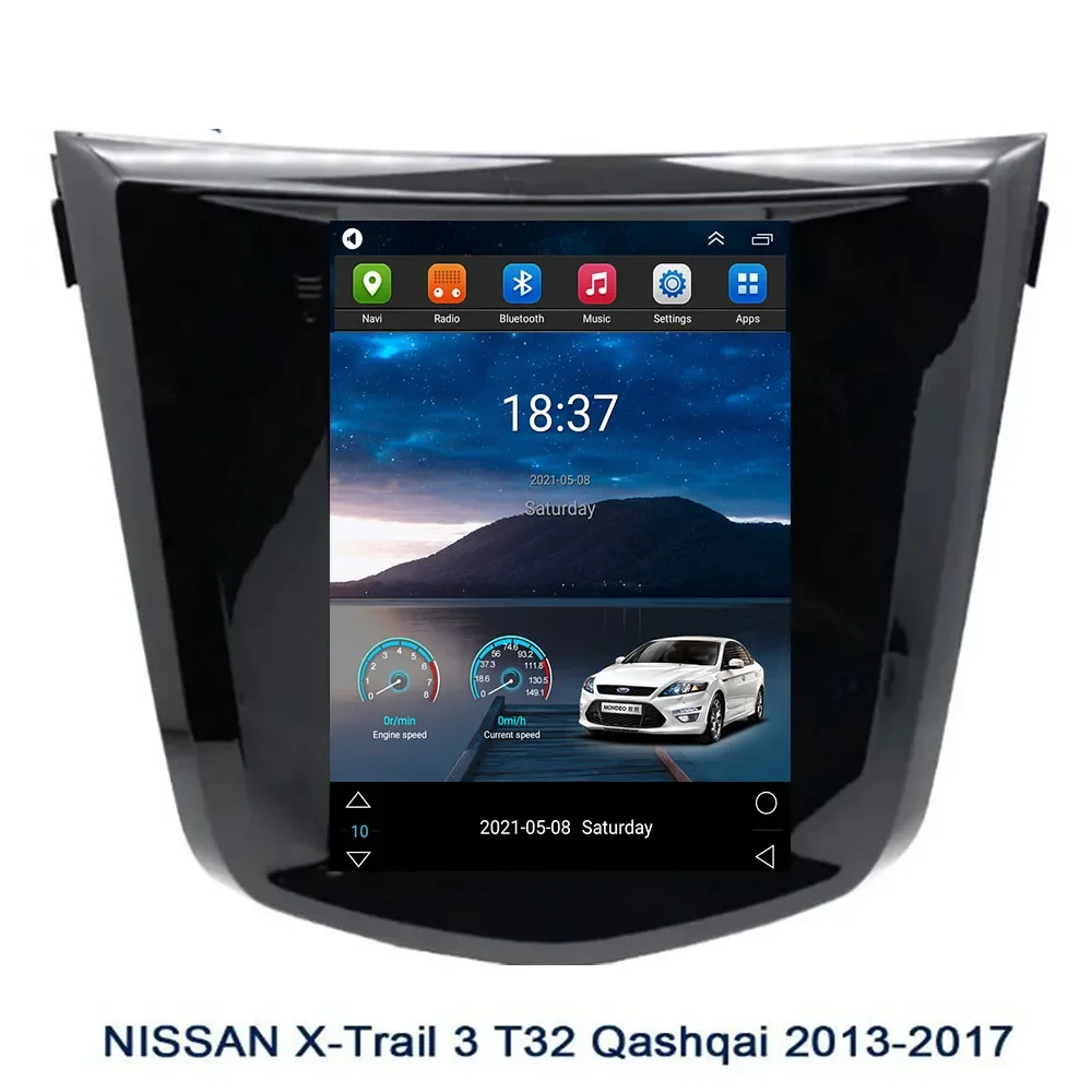 

Автомагнитола для NISSAN X-Trail 3 T32 Qashqai 2013-2017, 2 Din, Android 12