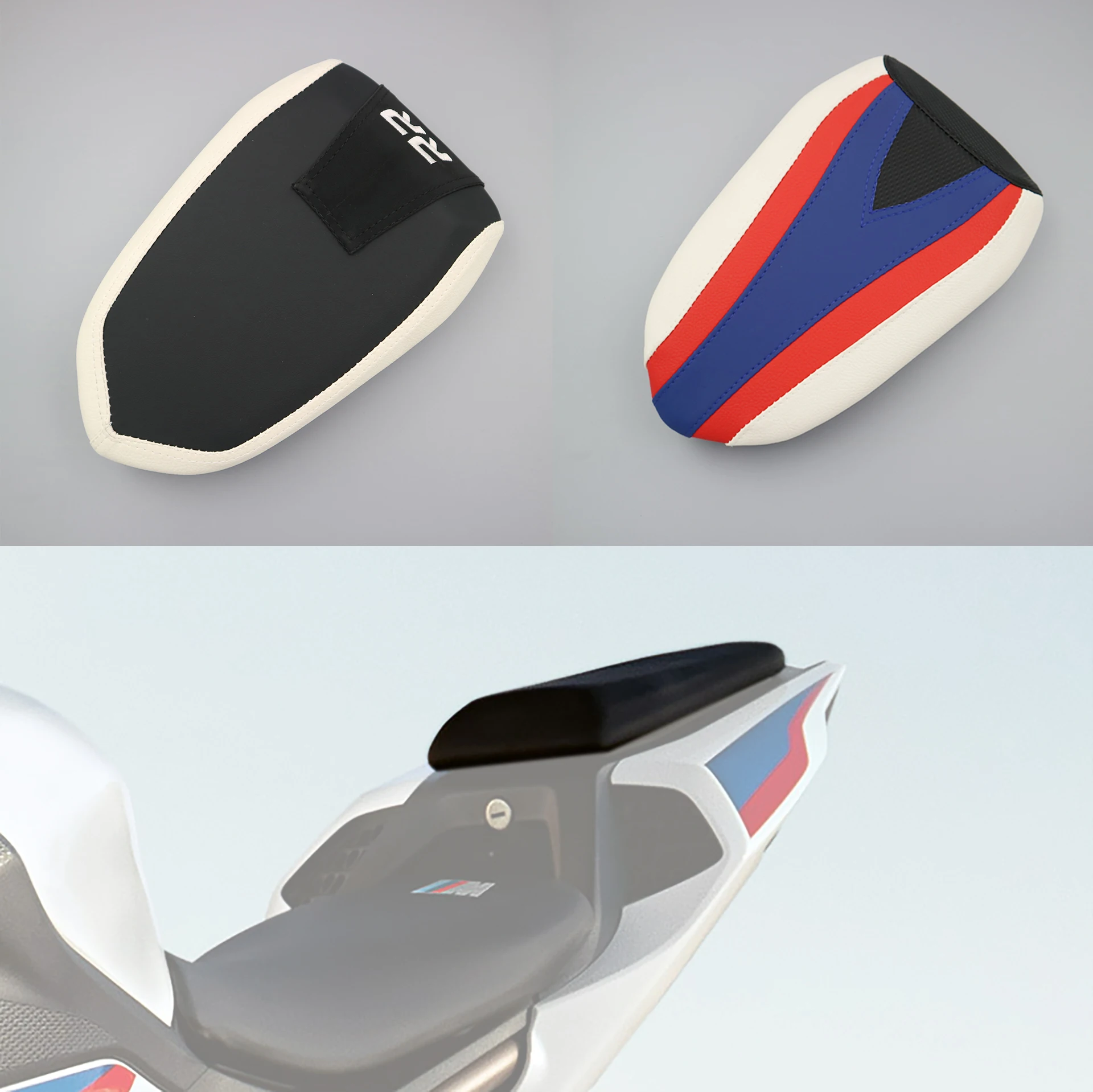 

Motorcycle Passenger Rear Leather Seat For BMW S1000RR 2019 2020 2021