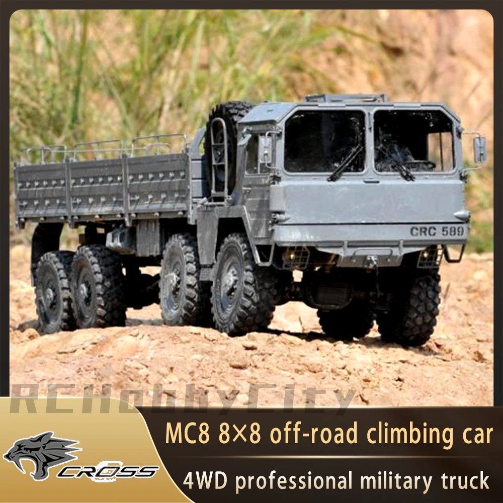 CROSSRC MC8 8X8 8WD 1/12 Радиоуправляемый автомобиль электрический пульт дистанционного