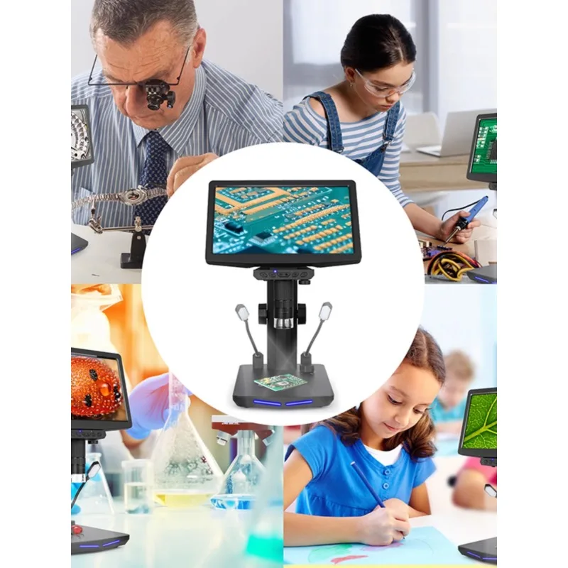 С измерением 30 миллионов электронных микроскопов HD цифровая фотография с