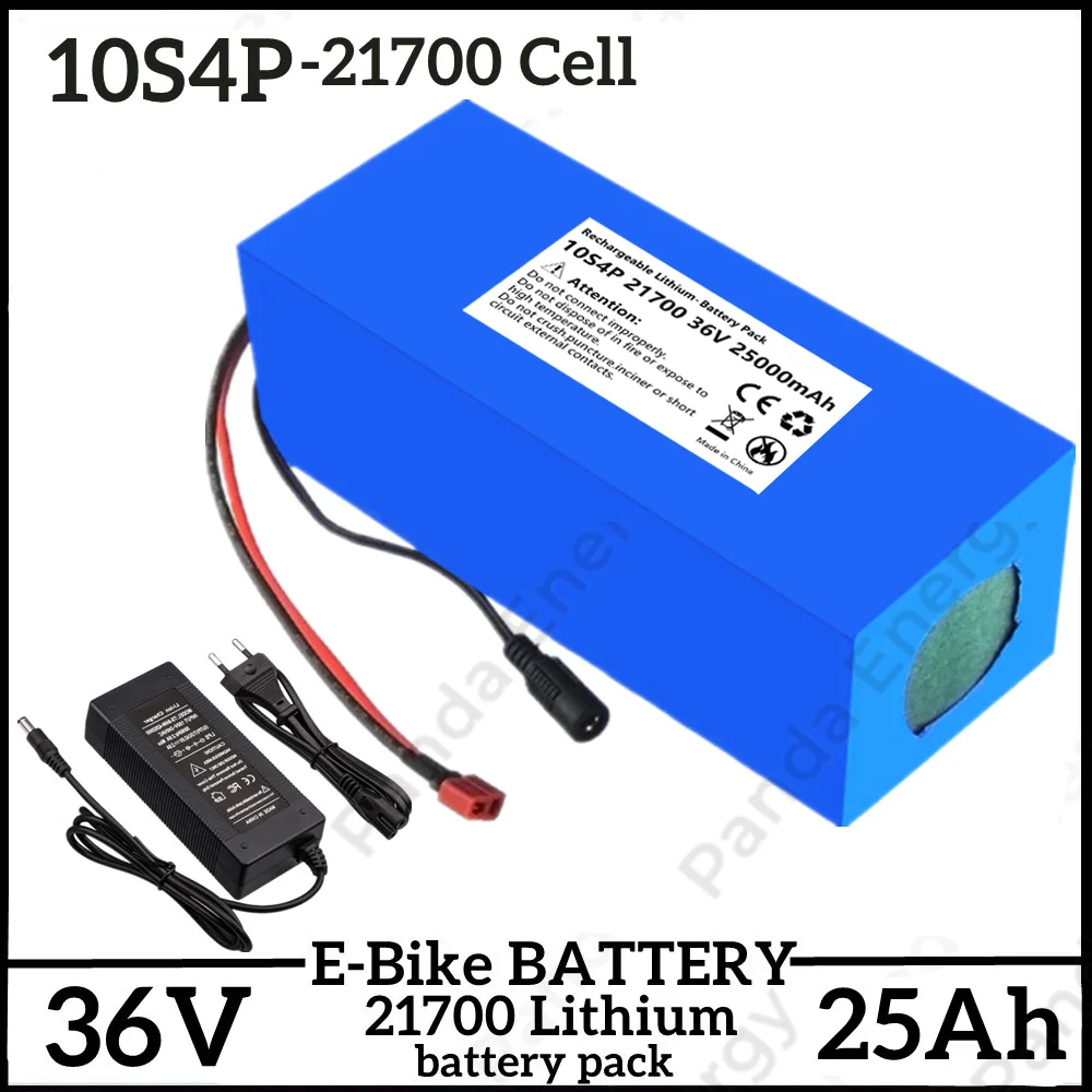 

36V 25ah Batterie 500 10 s4p 700-25000 W Hoch leistungs batterien 42V mAh E-Bike Elektro fahrrad mit BMS-Schutz ladegerät