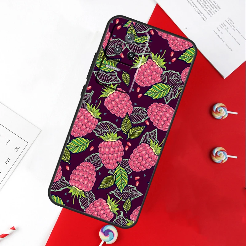 Чехол с изображением авокадо груши папайи фруктов для Xiaomi 14 Ultra 15 13 11T 12T 13T 14T Pro POCO X7