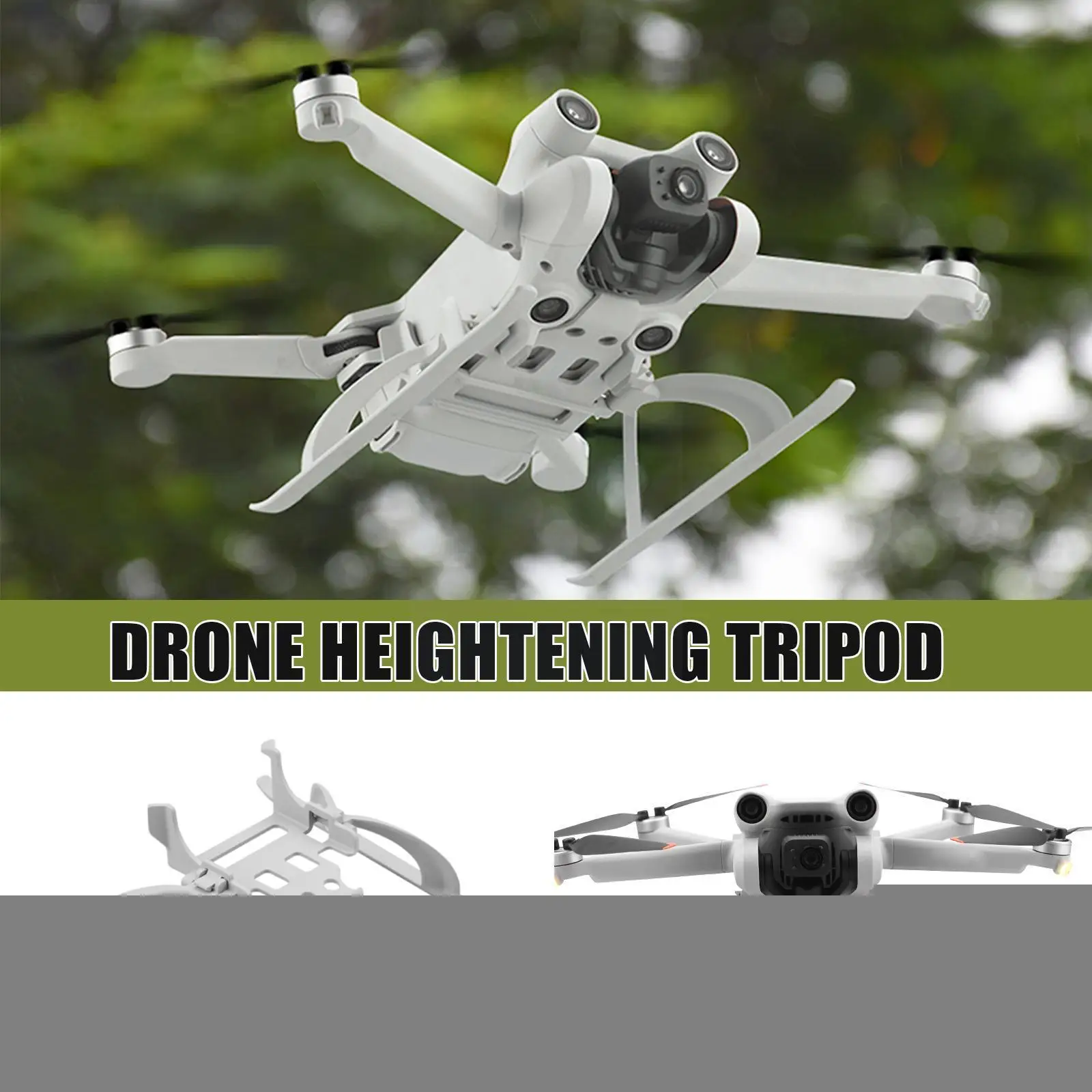 

26 мм складное усиленное шасси, Расширенная защита для ног для Mini 3 Pro, подставка для ног, защита, аксессуары для дрона E4i4