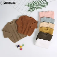 kiskissing autumn baby boys girls clothes cotton slouchy newborn clothing warm thick toddler knit sweaters new pullover top 0 5y