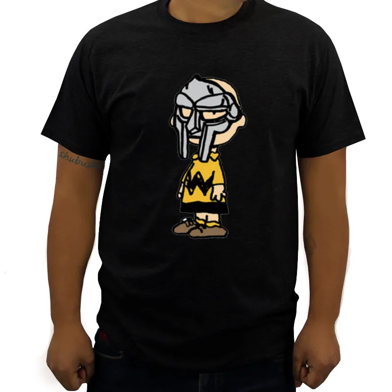 

men hip hop t shirt summer style tops MF doom t-shirt mens black top tees shubuzhi brand drop shipping