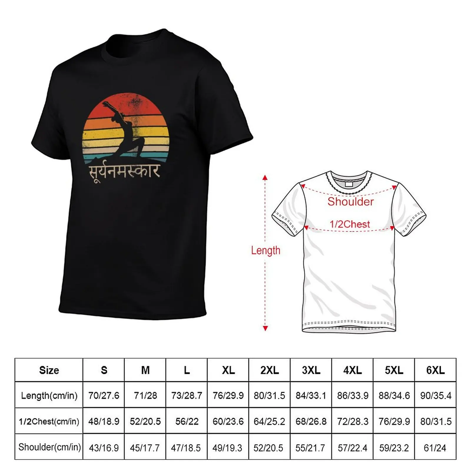 Футболка Surya Namaskara Sun Salutation Yoga дешевая футболка большого размера с простой
