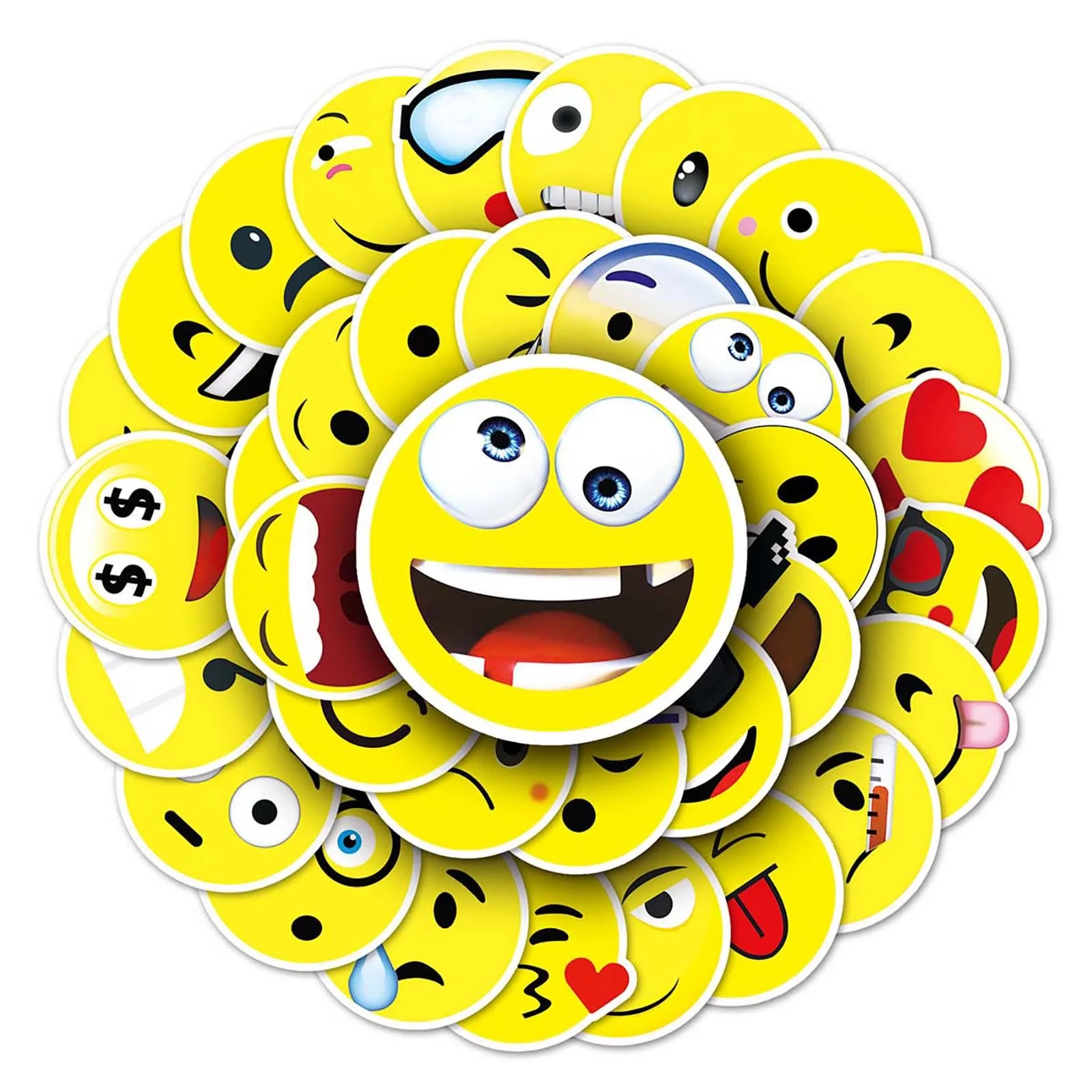 50 водонепроницаемых неповторяющихся милых чемоданов с улыбающимися мультяшками