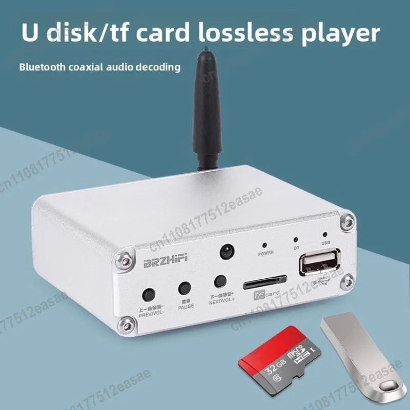 Фото Аудиоприемник Weiliang DVP10A Bluetooth 5.3 HiFi, USB-декодер ES9018, усилитель для воспроизведения без потерь №3