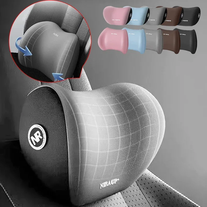 Универсальные автомобильные подушки на подголовник шеи аксессуары для Subaru Skoda