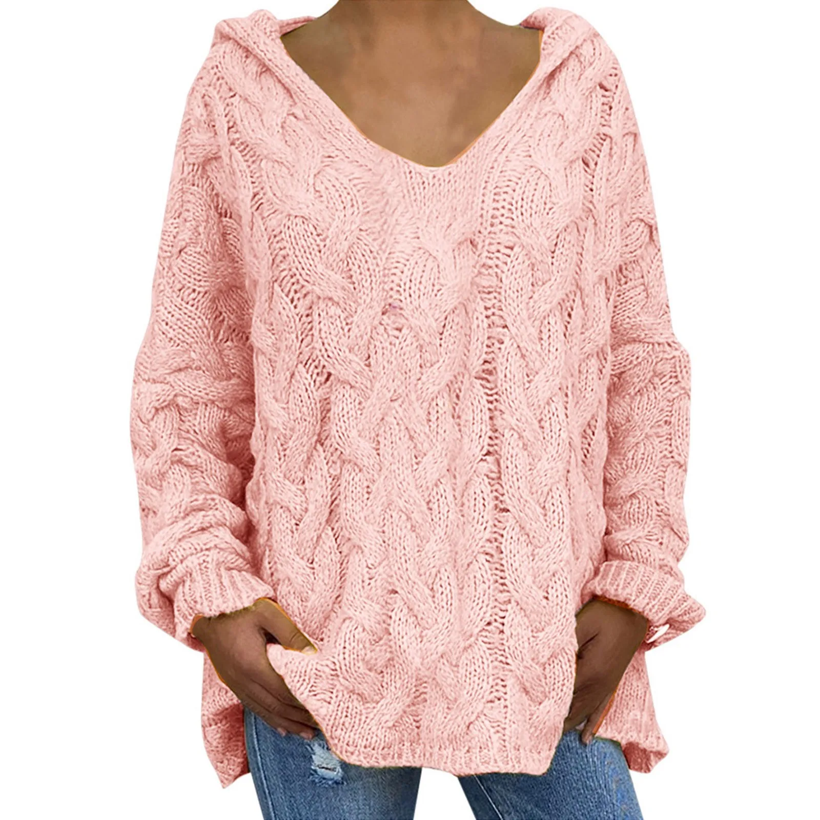 

Свитшот женский однотонный с капюшоном, модный Свободный пуловер, зимняя одежда для мальчиков, свитер для охоты, 6 размеров, для мужчин