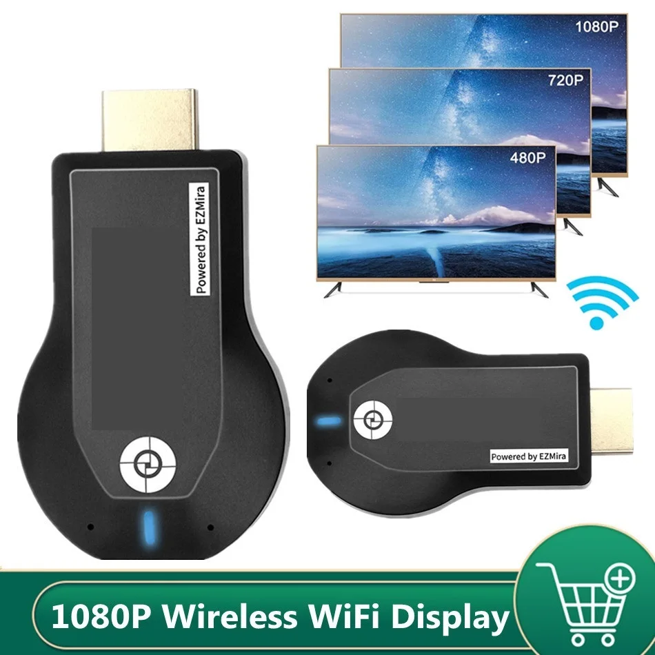 

Original 1080P HD Wireless WiFi Display TV Dongle Receiver for DLNA Miracast for Airplay for AnyCast M2 Plus tv stick