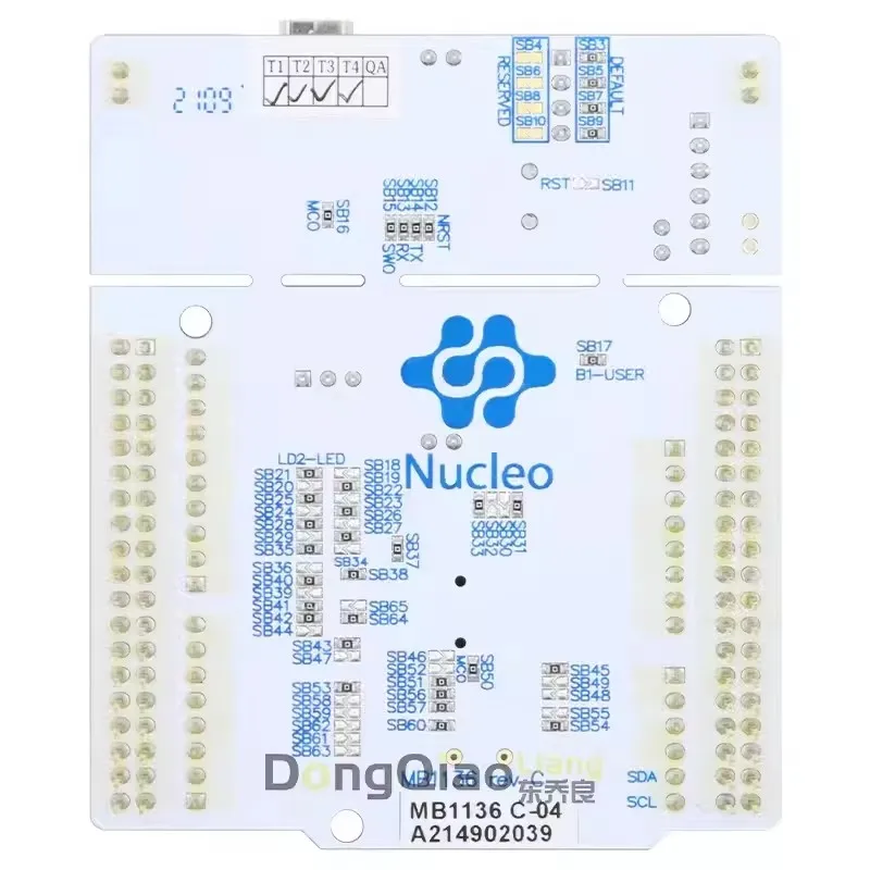 Оригинальный микроконтроллер NUCLEO-F401RE STM32F401RET6 плата разработки STM32 Nucleo-64