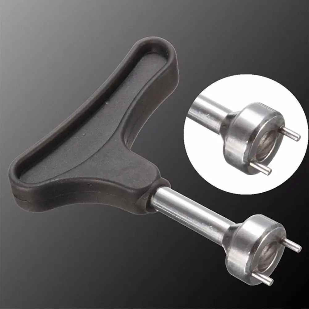 

Universal Golf Spike Wrench Golf Shoe Spikes Replacement Tool Kits Removal Tool Ratchet Key Black Handle Golf Accessories Remove