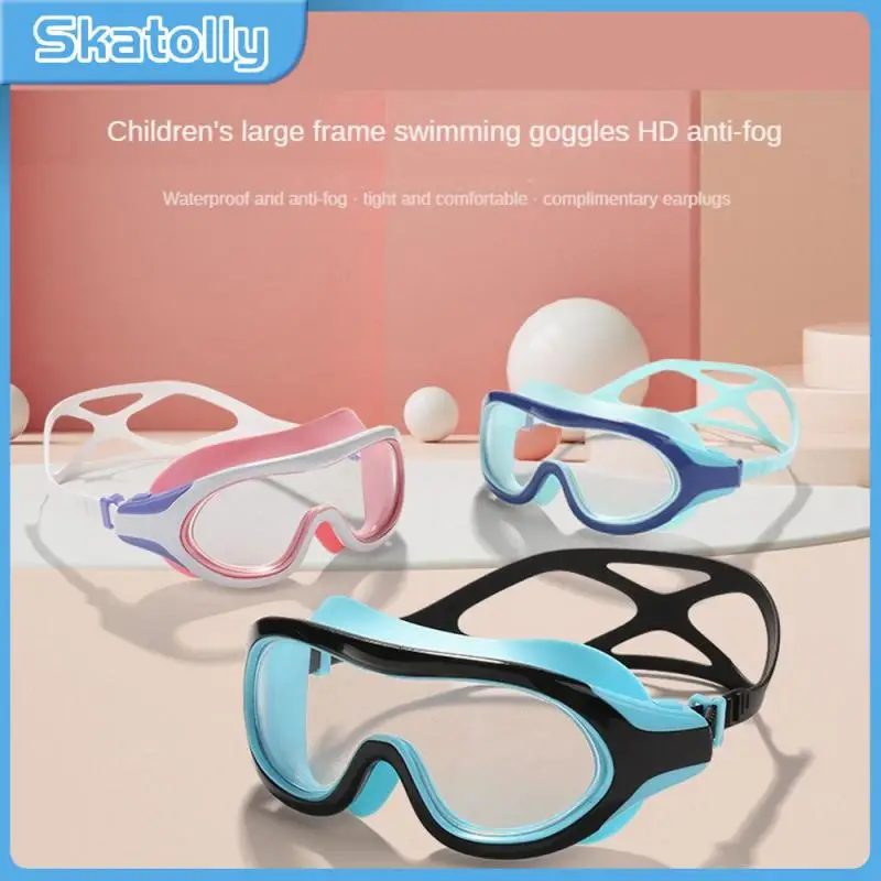 

Плавательные очки универсальные силиконовые очки высокой четкости Красочные Водные Спортивные очки для дайвинга плавательные противотуманные очки для взрослых