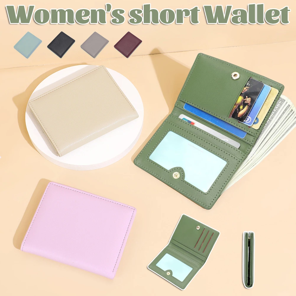 

Women's Multifunctional Card Holder Large Capacity Handbags Design For Traveling School Keychain Coin Bag Storage Bags Students