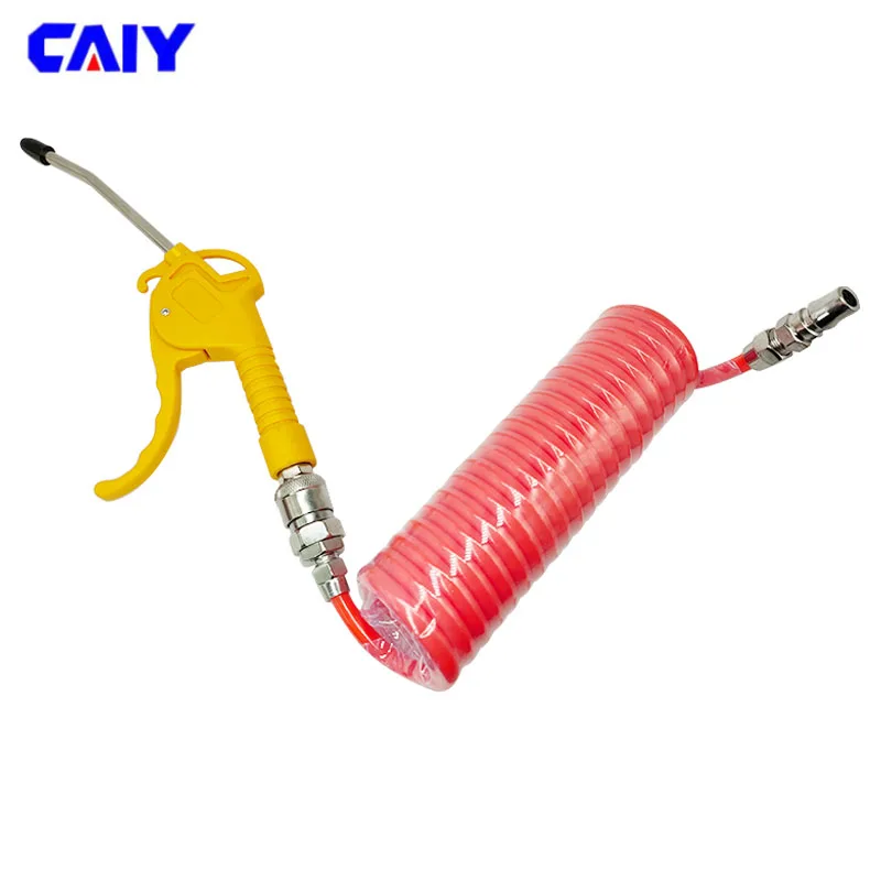 Шланг для компрессора пневматическая спиральная телескопическая труба высокого