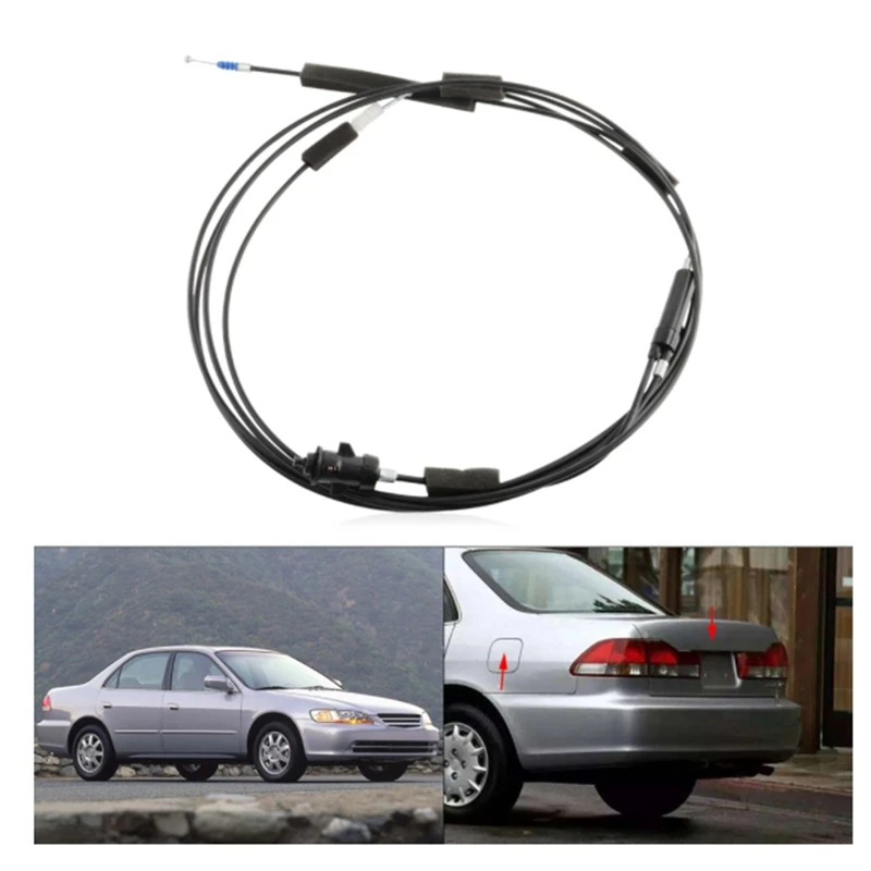 Car Trunk And Fuel Lid Opener Cable Wire For HONDA ACCORD 1998 1999 2000 2001 2002 CF9 CG1 CG5 LHD Model 74880-S84-A01
