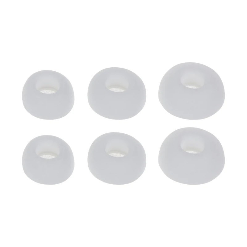 

6Pcs Silicone In-Ear Bluetooth-compatible Earphone For Airpods Pro Covers Ear Caps Pads Bud Earbuds Eartips