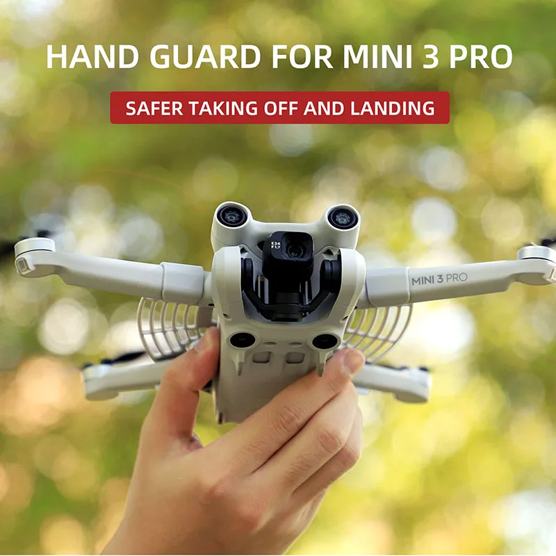 

Hand Guard for DJI Mini 3 Pro Drone Safety Taking Off Landing Fingers Protector Ant-scratch by Propellers Safe Flight Accessory