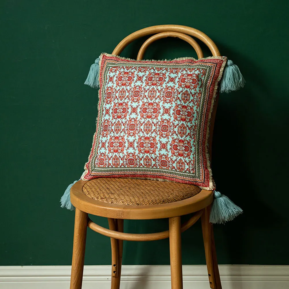 

Простой современный чехол для подушки, чехол для подушки, чехол для кровати, украшение для дома, чехол для подушки с кисточкой для гостиной ...