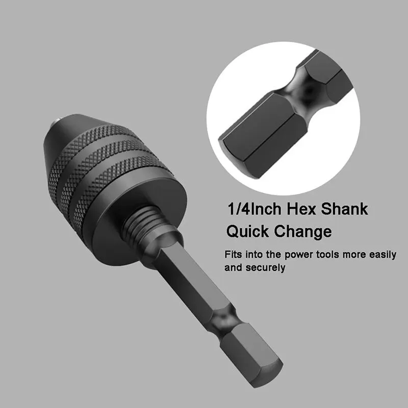 Держатель для сверл с шестигранным круглым хвостовиком 0 3-6 5 мм | Инструменты