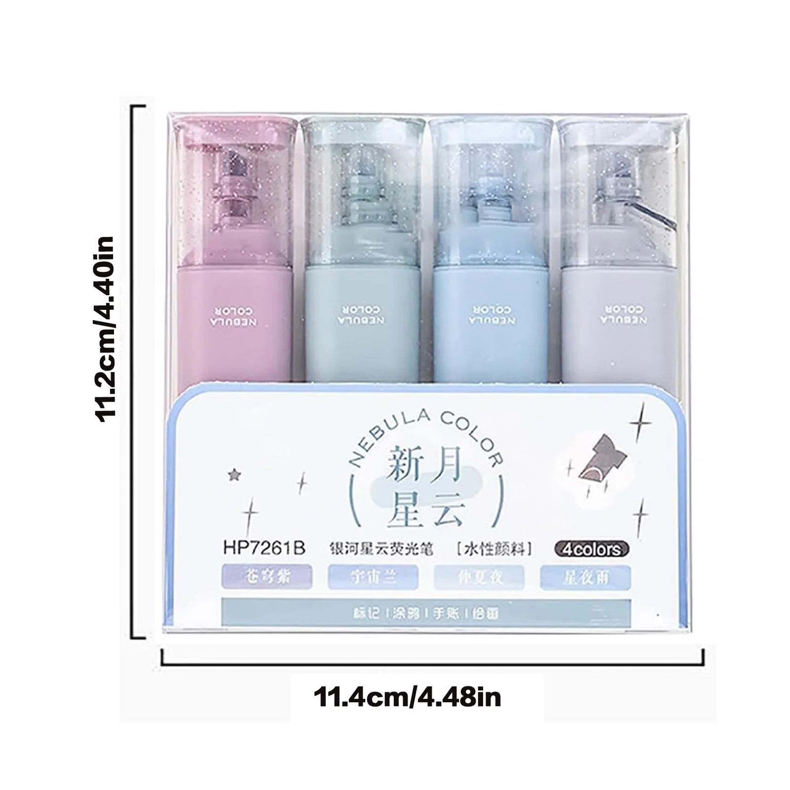 4 цвета пастельные маркеры-маркеры разноцветные маркеры для рукописного письма