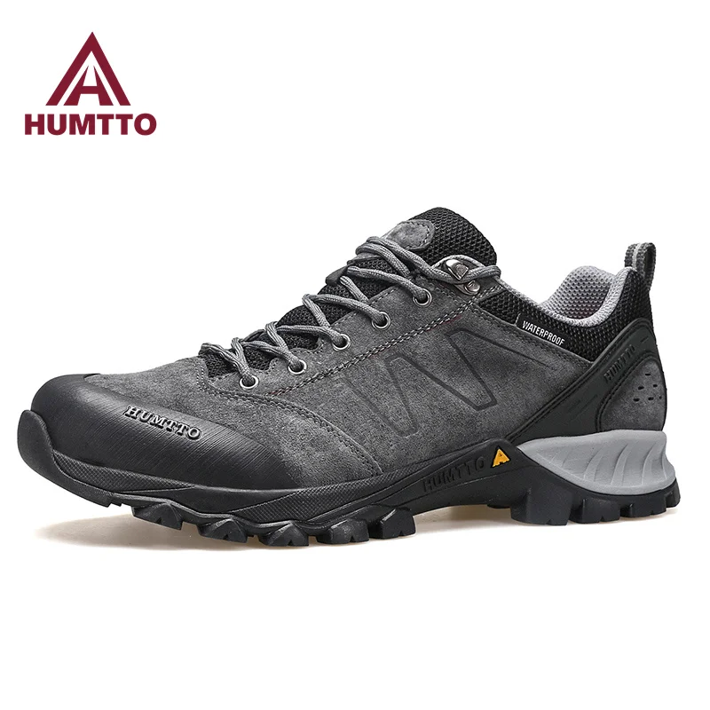 HUMTTO Waterproof Hiking Mens Sneakers Winter Leather Shoes for Men with Free Shipping New Luxury Designer Casual Flats Trainers