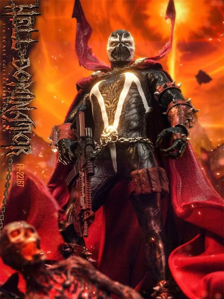 

In Stock Flashpoint Studio FP-22167 1/6 Hell Commander Red Cape With Weapon Full Set 12'' Action Figure Toys For Fans Collecti